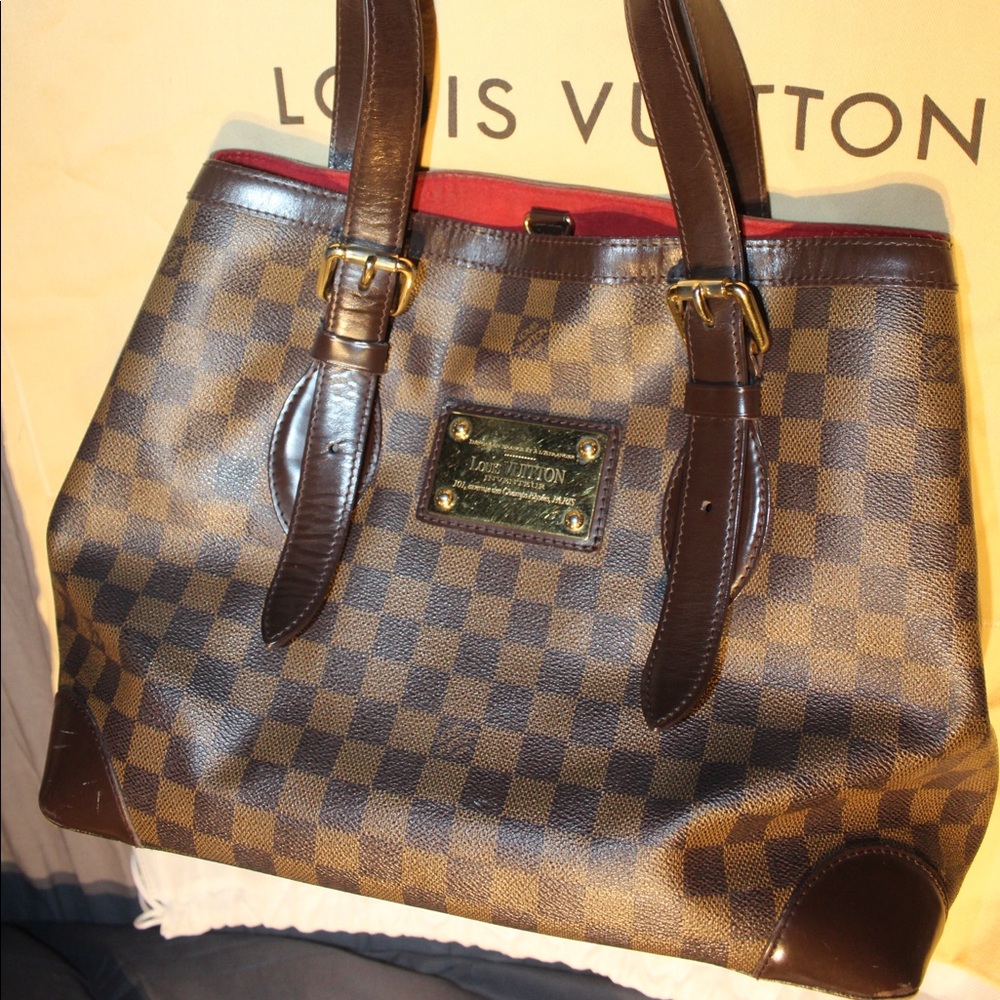 1hrFlash sale!Authentic LOUIS Vuitton Hampstead Mm